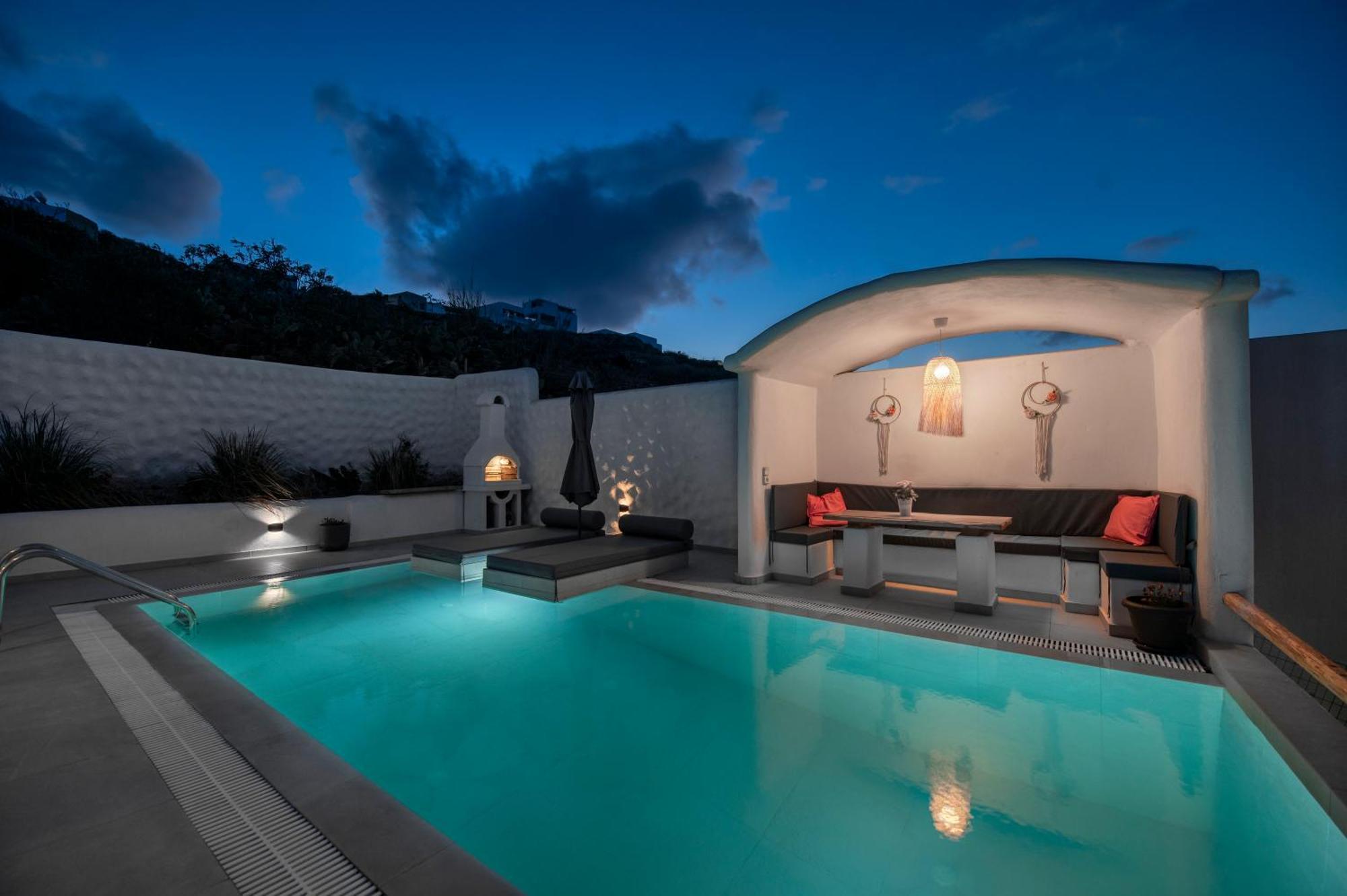 Dream Villa Santorini Vourvoulos Exterior photo