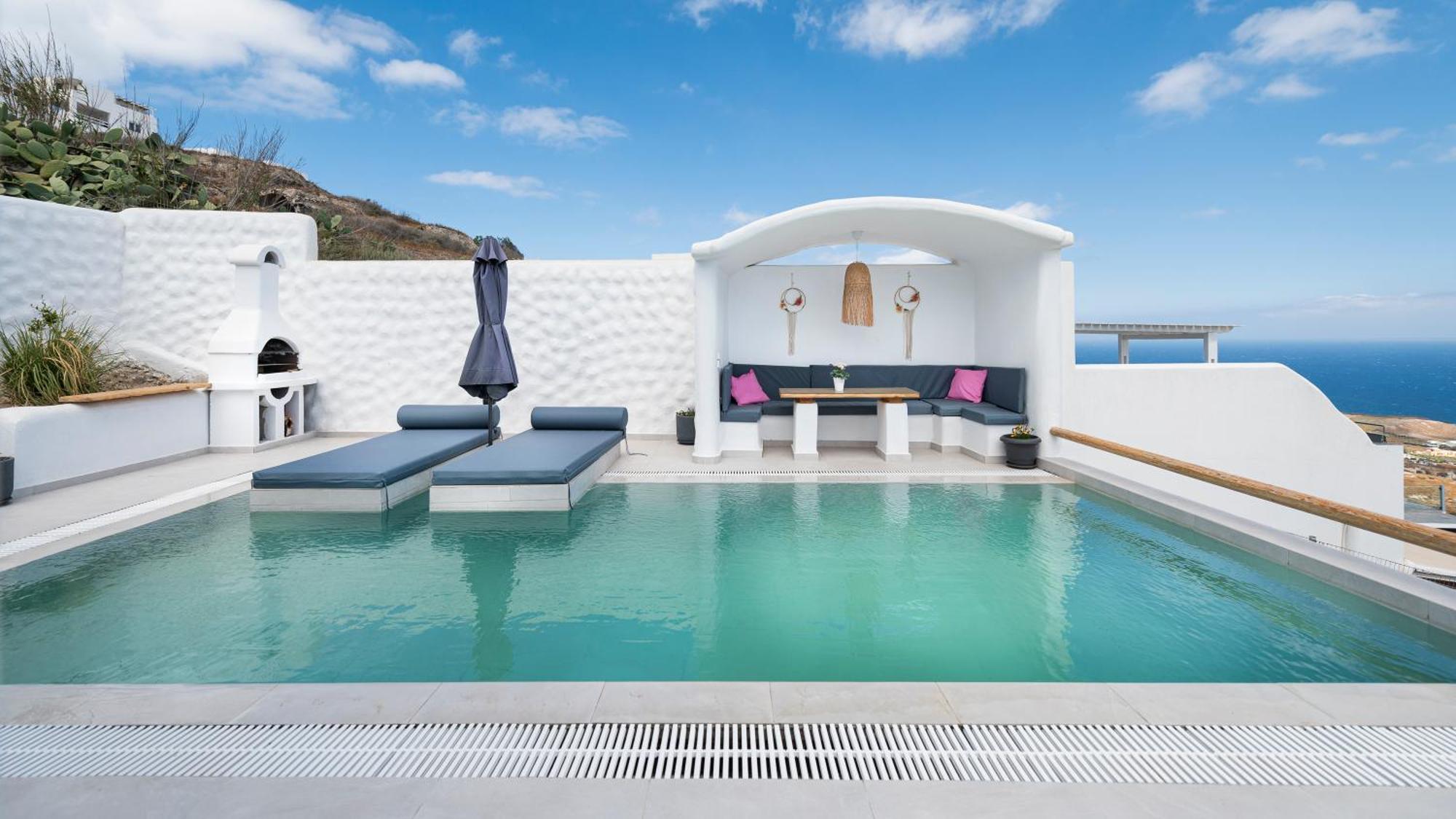 Dream Villa Santorini Vourvoulos Exterior photo