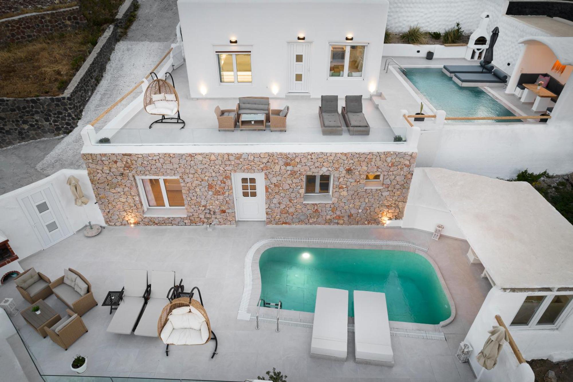 Dream Villa Santorini Vourvoulos Exterior photo