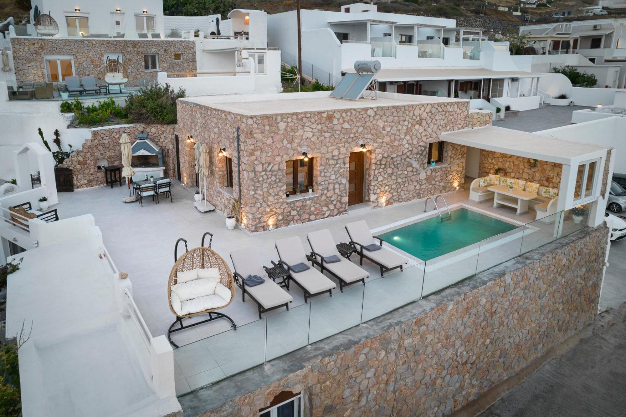 Dream Villa Santorini Vourvoulos Exterior photo
